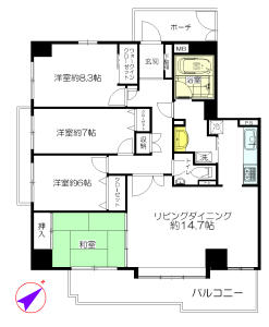 東京都板橋区 間取り