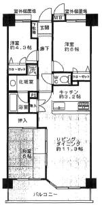 東京都板橋区 間取り