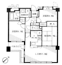 東京都板橋区 間取り