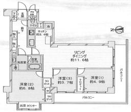 東京都板橋区 間取り