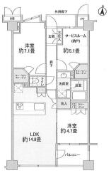 東京都板橋区 間取り