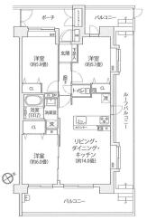 埼玉県朝霞市 間取り